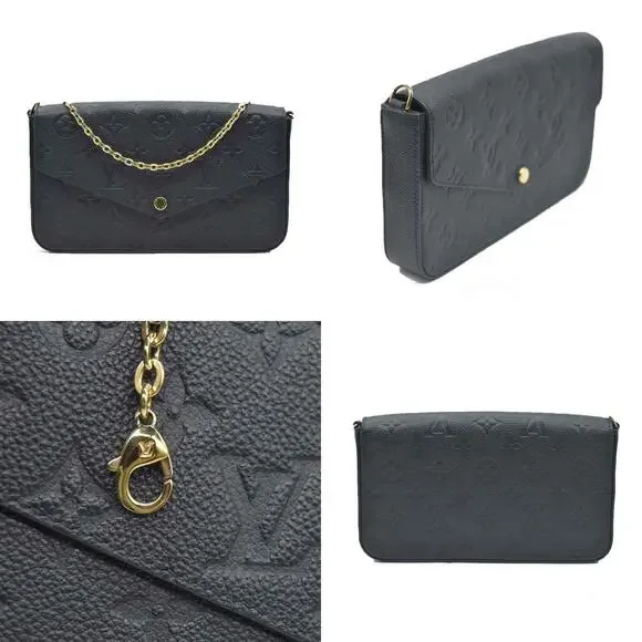 $1720 Louis Vuitton LV Monogram Pochette Félicie Black - Picture 2 of 15